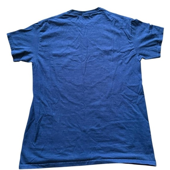 A97-Alaska Wolf Tee - blue cotton streetwear tee #wolftee #y2k - Picture 2 of 5